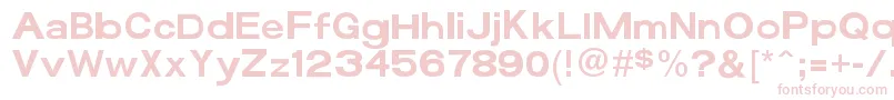 Funzone3Pro Font – Pink Fonts on White Background
