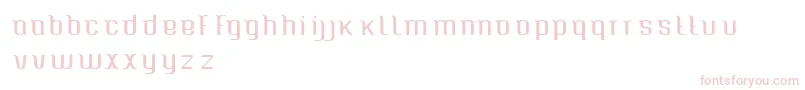 Caspianseatracked Font – Pink Fonts on White Background