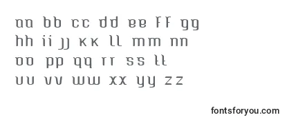 Caspianseatracked Font