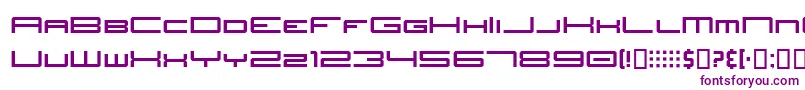 JhTitles Font – Purple Fonts on White Background