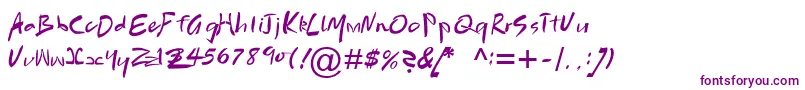 Fonte BrushScriptMtРљСѓСЂСЃРёРІ – fontes roxas