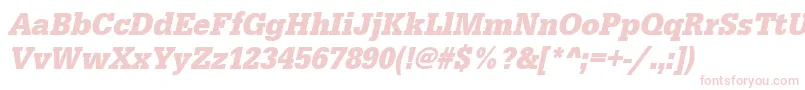 UrwegyptiennetextnarBoldOblique Font – Pink Fonts