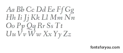 FanwoodTextItalic Font