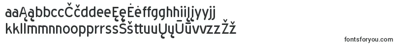 WevlicdrgRegular-fontti – liettualaiset fontit
