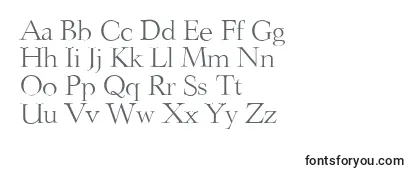 LingwoodserialLightRegular Font