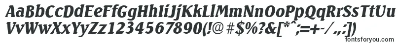 SeagullserialBlackItalic Font – Fonts for Mac