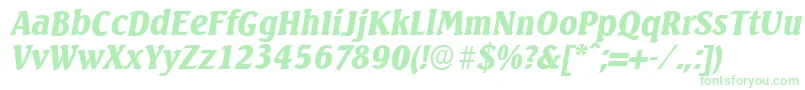SeagullserialBlackItalic Font – Green Fonts