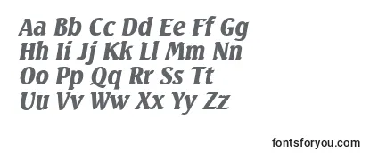 SeagullserialBlackItalic-fontti