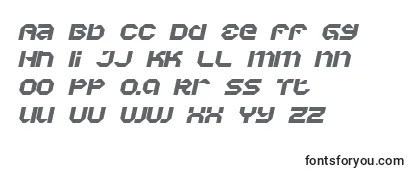 VaporbytePhatItalic Font