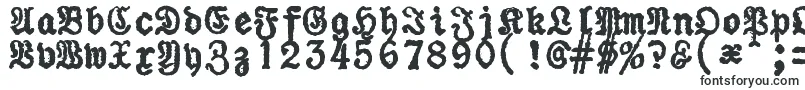 ZaiUraniapiccolatypewriter-Schriftart – Schriftarten, die mit Z beginnen