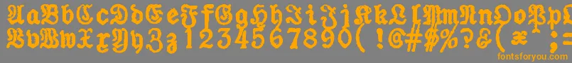 En savoir plus sur la police ZaiUraniapiccolatypewriter Police ZaiUraniapiccolatypewriter – polices orange sur fond gris