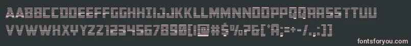 Buchanangrad Font – Pink Fonts on Black Background