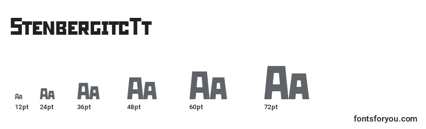 StenbergitcTt Font Sizes