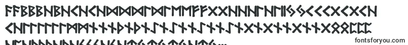BubbleRunes-Schriftart – sesotho Schriften