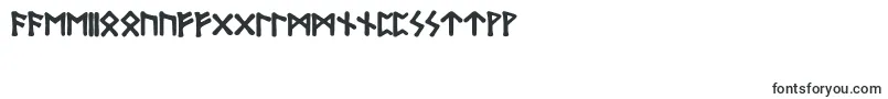 BubbleRunes-Schriftart – samoanische Schriften