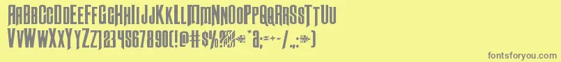 Подробнее о шрифте Butchsundanceexpand Шрифт Butchsundanceexpand – серые шрифты на жёлтом фоне