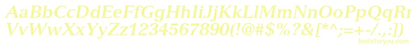 VersaillesltstdBolditalic Font – Yellow Fonts