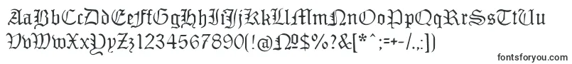 Monamourfraktur-fontti – Kirjoituksille fontit