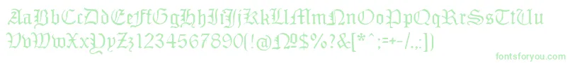 Monamourfraktur Font – Green Fonts