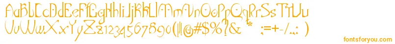 DarkElf Font – Orange Fonts