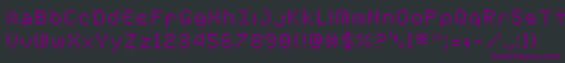 fuente 00StarmapTruetype – Fuentes Moradas Sobre Fondo Negro