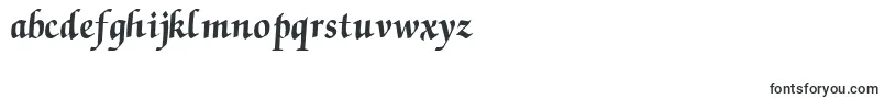 ChanceryBold Font – Alphabet Fonts