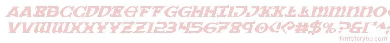 Warpriestexpandital Font – Pink Fonts