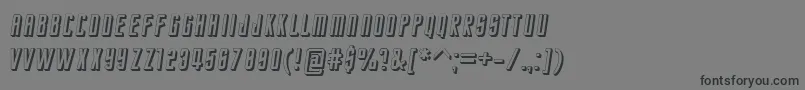 More about StarTrekEnterpriseFuture Font StarTrekEnterpriseFuture Font – Black Fonts on Gray Background