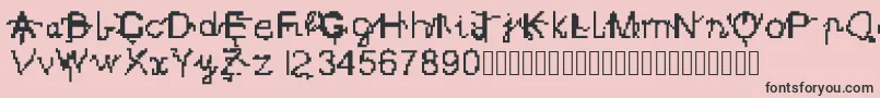 Más sobre la fuente Elevenki2czcionk fuente Elevenki2czcionk – Fuentes Negras Sobre Fondo Rosa
