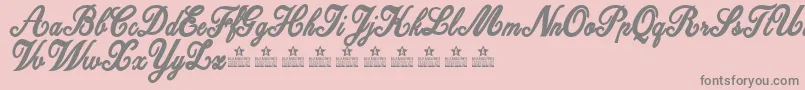 More about DattermatterBoldPersonalUse Font DattermatterBoldPersonalUse Font – Gray Fonts on Pink Background