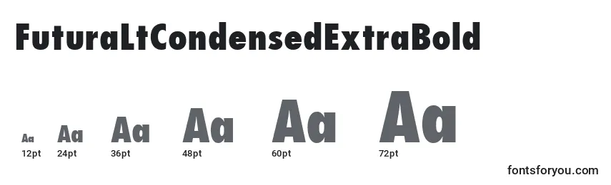 FuturaLtCondensedExtraBold Font Sizes