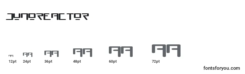 JunoReactor Font Sizes