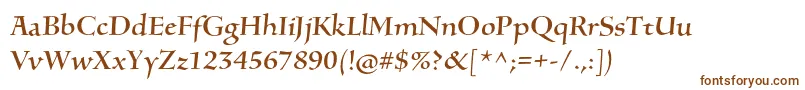 SilentiumproRomani Font – Brown Fonts