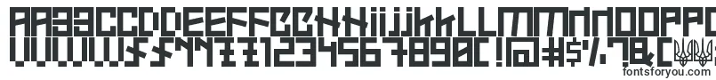 UkraineFont-fontti – Alkavat U:lla olevat fontit