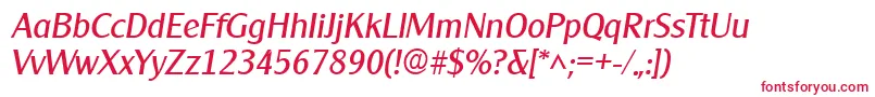 ClearlyGothicItalic Font – Red Fonts