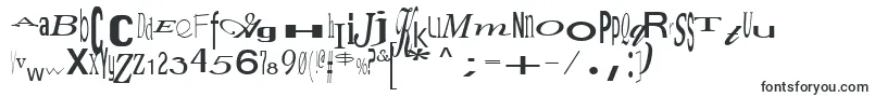 JumbalayaRegular-fontti – julisteiden fontit