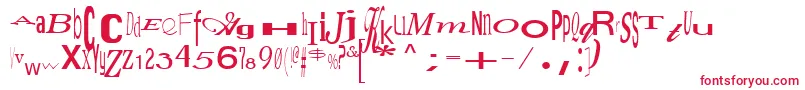 JumbalayaRegular Font – Red Fonts