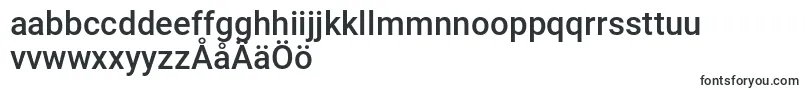 Drillepinddemo-Schriftart – schwedische Schriften