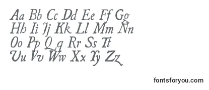 UglyquaItalic Font