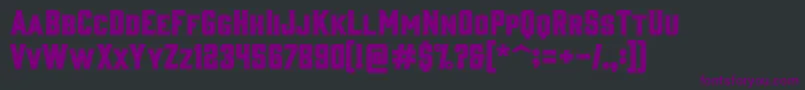 Anymale Font – Purple Fonts on Black Background