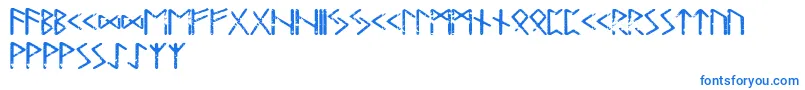 Tjelvarrunic Font – Blue Fonts