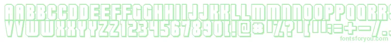 Flashback3 Font – Green Fonts