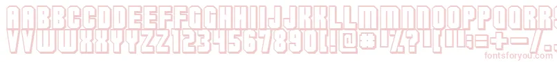 Flashback3 Font – Pink Fonts on White Background