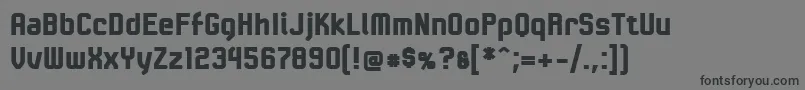 LinotypeKaliberBlack Font – Black Fonts on Gray Background