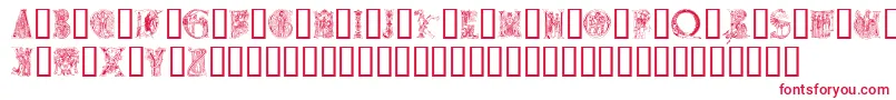 Medievalalphabet Font – Red Fonts