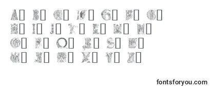 Medievalalphabet Font
