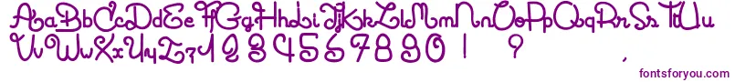 Coccinelle Font – Purple Fonts
