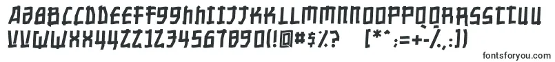 Nippontoonitalic-fontti – vektorifontit