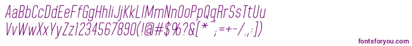HomeplanetbbItalic Font – Purple Fonts on White Background