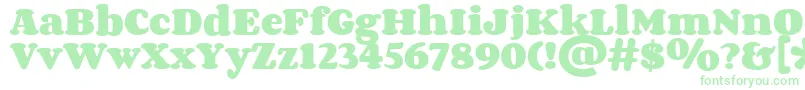 Weitere Informationen zur CorbenBold-Schriftart CorbenBold-Schriftart – Grüne Schriften